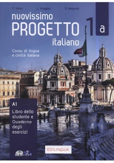 Nuovissimo Progetto italiano 1a Libro dello studente e Quaderno degli esercizi DVD video + CD Audio - Marin Telis