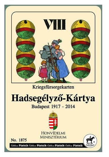 Piatnik Karty mariáš. 1.světová válka (reprint HU) - neuveden