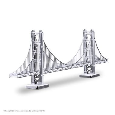 Metal Earth 3D puzzle: Golden Gate Bridge - neuveden