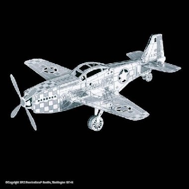 Metal Earth 3D puzzle: Mustang P-51 - neuveden