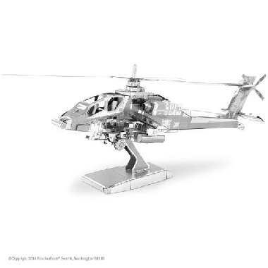 Metal Earth 3D puzzle: AH-64 Apache - neuveden
