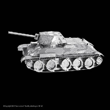 Metal Earth 3D puzzle: T-34 Tank - neuveden
