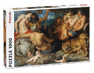 Puzzle Rubens Čtyři řeky ráje 1000 dílků - neuveden