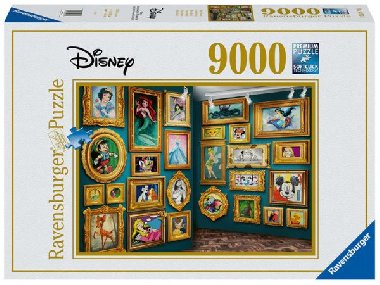 Puzzle Disney muzeum/9000 dílků - neuveden