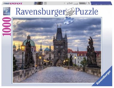 Puzzle Praha Karlův most/1000 dílků - neuveden