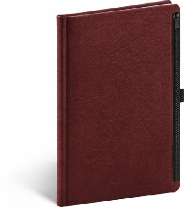 Notes - Hardy červený, linkovaný, 13 × 21 cm - neuveden