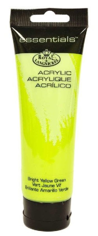 Royal & Langnickel Akrylová barva 120ml BRIGHT YELLOW GREEN - neuveden