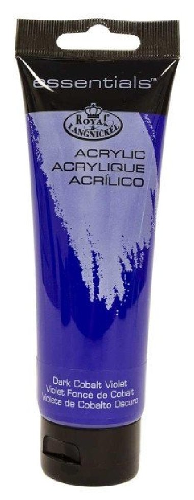 Royal & Langnickel Akrylová barva 120ml DARK COBALT VIOLET - neuveden