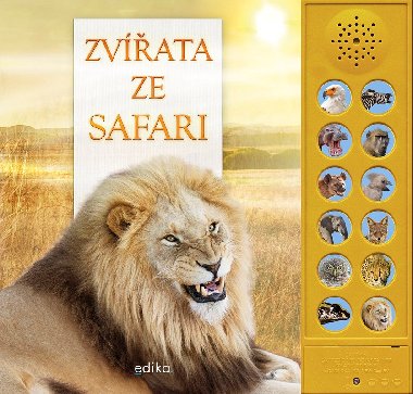 Zvířata ze safari - zvuková knížka - Andrea Pinningtonová, Caz Buckingham