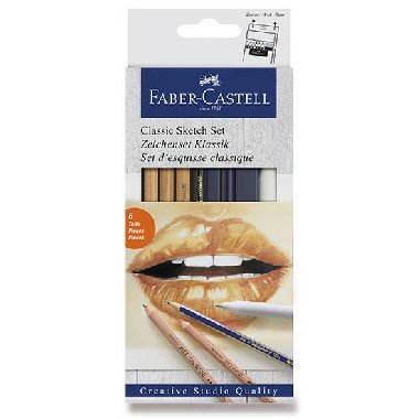 Faber - Castell Pitt pastel Classic sketch 6 ks - neuveden