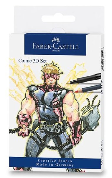 Faber - Castell Popisovač Comic 3D set 11 ks - neuveden