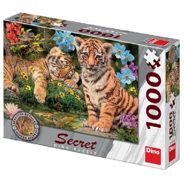 Puzzle 1000 Tygříci secret collection