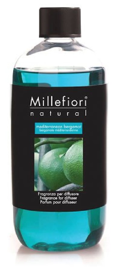Millefiori Natural Náplň pro difuzér 250ml - Mediterranean Bergamot - neuveden