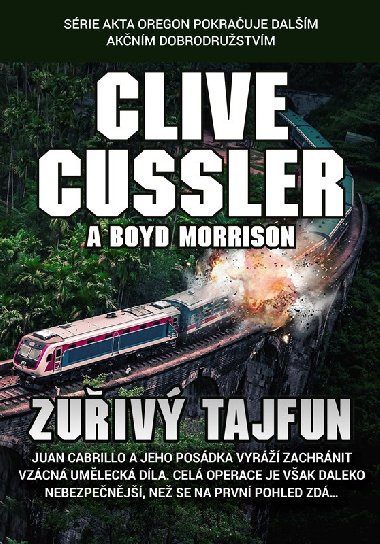 Zuřivý tajfun - Cussler Clive