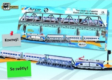 Osobní vlak Arco Renfe s mostem - neuveden