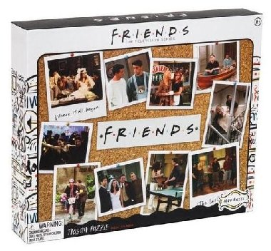 Friends puzzle sezóny, 1000 dílků (Přátelé) - neuveden