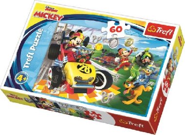 Puzzle: Mickey a závodníci 60 dílků - neuveden