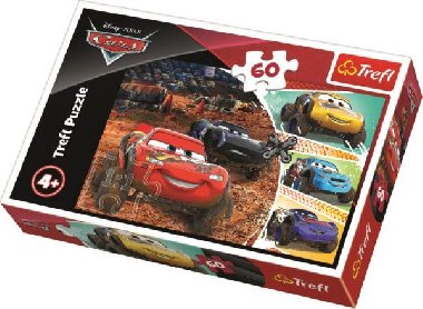 Puzzle: Auta 3: Rallye 60 dílků - neuveden