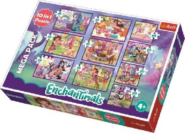 Puzzle: Enchantimals 10v1 - neuveden