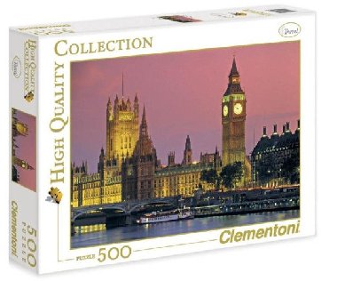 Clementoni Puzzle Večerní Londýn / 500 dílků - neuveden
