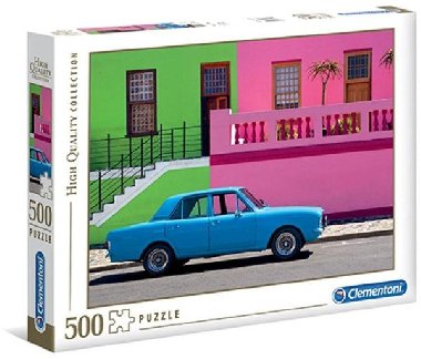 Clementoni Puzzle Modré auto / 500 dílků - neuveden