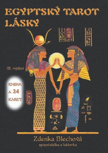 Egyptský tarot lásky (kniha + sada karet) - Zdenka Blechová