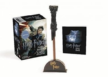 Harry Potter Wizard´s Wand with Sticker Book : Lights Up! - Running Press