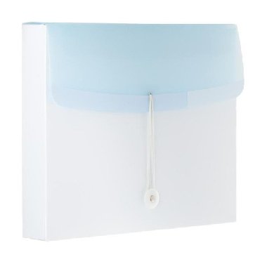 Color Dream box na spisy s gumičkou A4 PP - bílo-modrý 700 u - neuveden