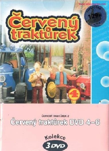 Červený traktůrek 02 - 3 DVD pack - neuveden