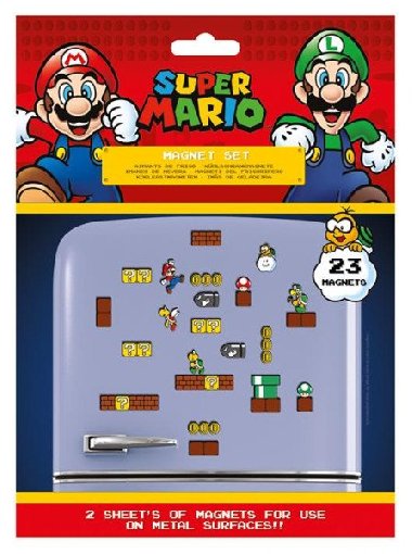 Sada magnetek Super Mario