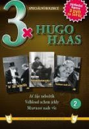 Hugo Haas 02 - 3 DVD pack - neuveden