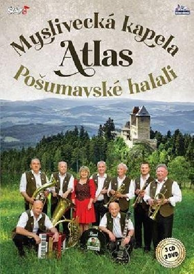 Pošumavské halali - 3 CD + 2 DVD - Myslivecká kapela Atlas