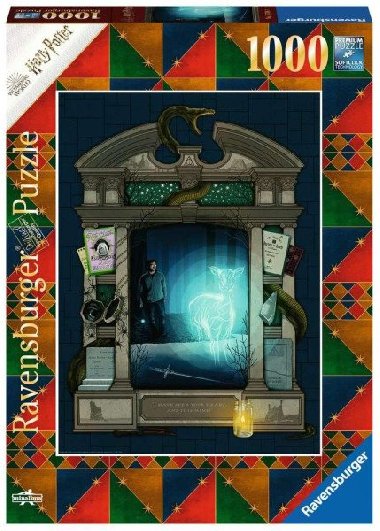 Ravensburger Puzzle Harry Potter - Harryho patron 1000 dílků - neuveden
