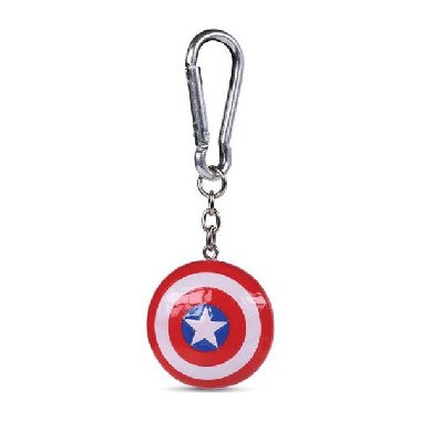 Klíčenka 3D Captain America - neuveden