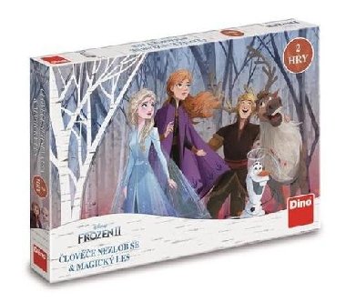 Ledové království: Člověče nezlob se a magický les - dětská hra (Frozen) - neuveden