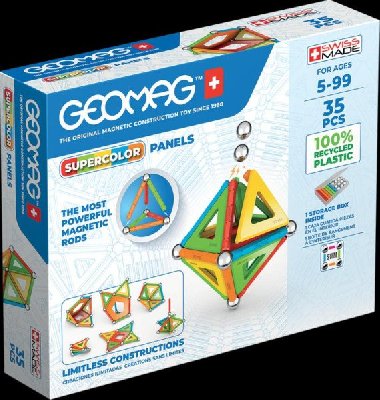 Geomag Supercolor - Panels 35 dílků - neuveden