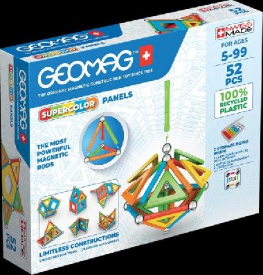 Geomag Supercolor - Panels 52 dílků - neuveden