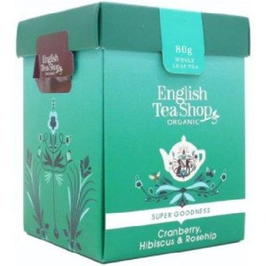 English Tea Shop Čaj sypaný Brusinka,ibišek,šípek, 80g - neuveden