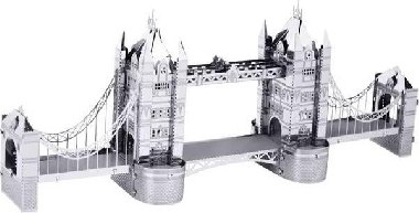 Metal Earth 3D kovový model Tower Bridge - neuveden