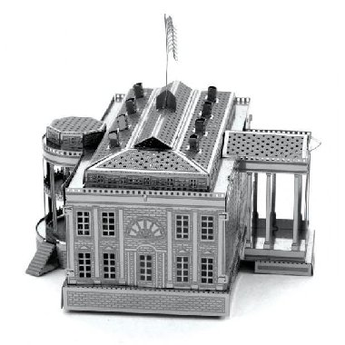 Metal Earth 3D kovový model Bílý dům/White House - neuveden
