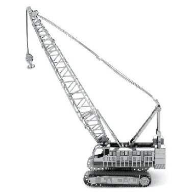 Metal Earth 3D kovový model Pásový jeřáb/Crawler Crane - neuveden