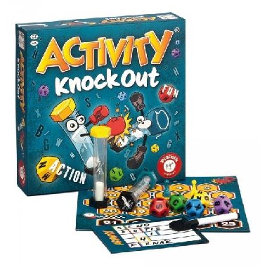 Activity Knock Out - společenská hra - Piatnik