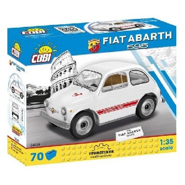 Stavebnice COBI Fiat 500 Abarth 595, 1:35, 70 kostek - neuveden