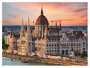 Puzzle Budova parlamentu, Budapešť, 500 dílků - neuveden