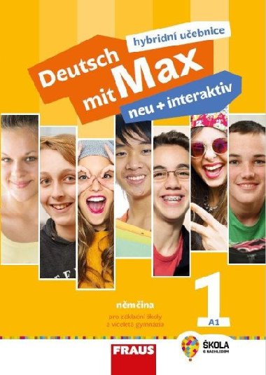 Deutsch mit Max neu + interaktiv 1 - hybridní učebnice - Fraus