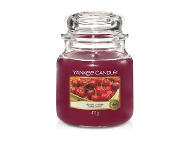 YANKEE CANDLE Black Cherry svíčka 411g - neuveden