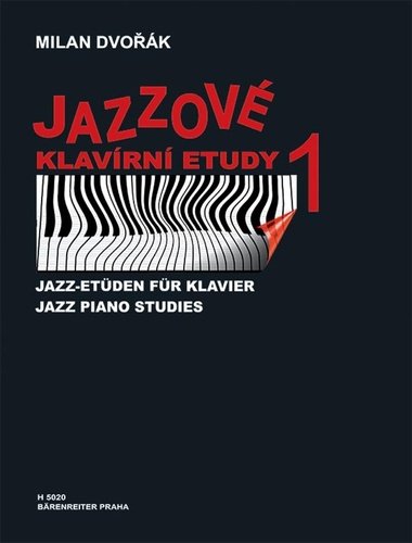 Jazzové klavírní etudy 1 - Milan Dvořák