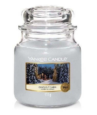 YANKEE CANDLE Candlelit Cabin svíčka 411g - neuveden
