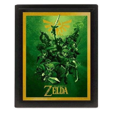 3D obraz Zelda - neuveden