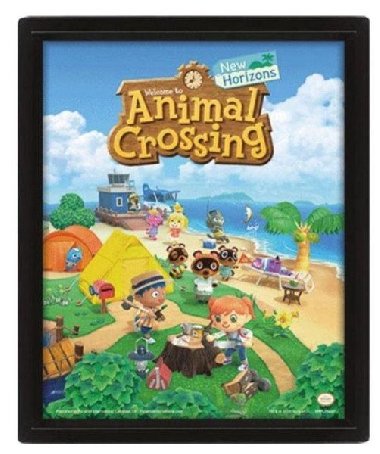 3D Obraz Animal Crossing - neuveden